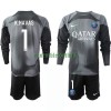 Maillot de Gardien à Manches Longues Paris Saint-Germain Keylor Navas 1 Troisième 22-23 Pour Enfant